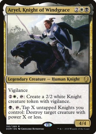 Aryel, Knight of Windgrace [Dominaria] | Fandemonia Ltd