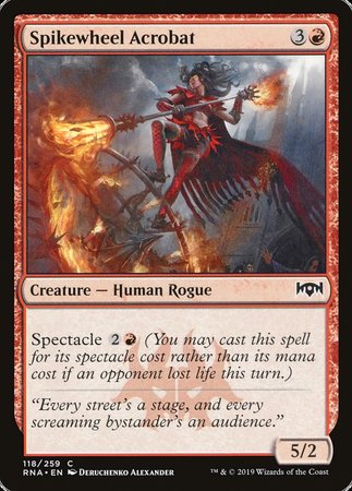Spikewheel Acrobat [Ravnica Allegiance] | Fandemonia Ltd
