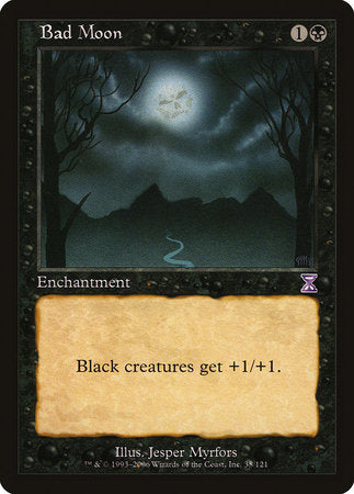 Bad Moon [Time Spiral Timeshifted] | Fandemonia Ltd