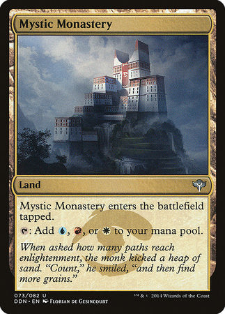 Mystic Monastery [Duel Decks: Speed vs. Cunning] | Fandemonia Ltd