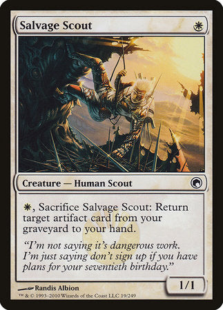 Salvage Scout [Scars of Mirrodin] | Fandemonia Ltd