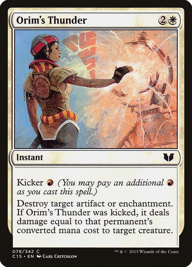 Orim's Thunder [Commander 2015] | Fandemonia Ltd