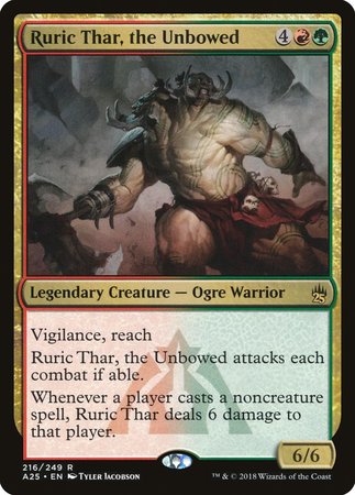 Ruric Thar, the Unbowed [Masters 25] | Fandemonia Ltd