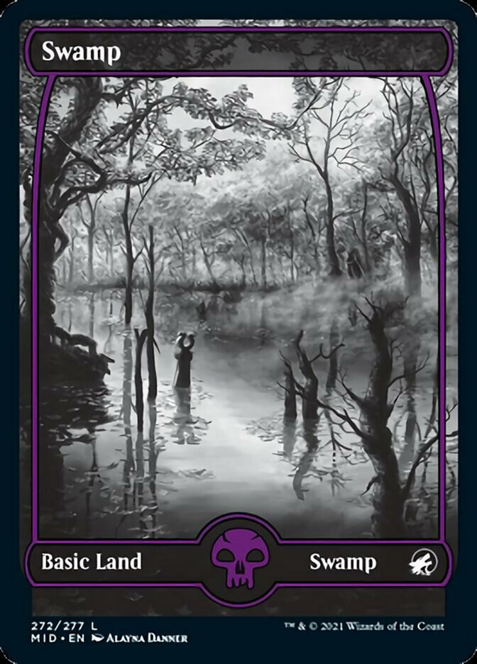 Swamp (272) [Innistrad: Midnight Hunt] | Fandemonia Ltd