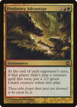 Predatory Advantage [Alara Reborn] | Fandemonia Ltd