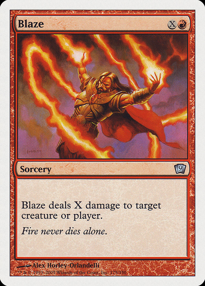 Blaze [Ninth Edition] | Fandemonia Ltd