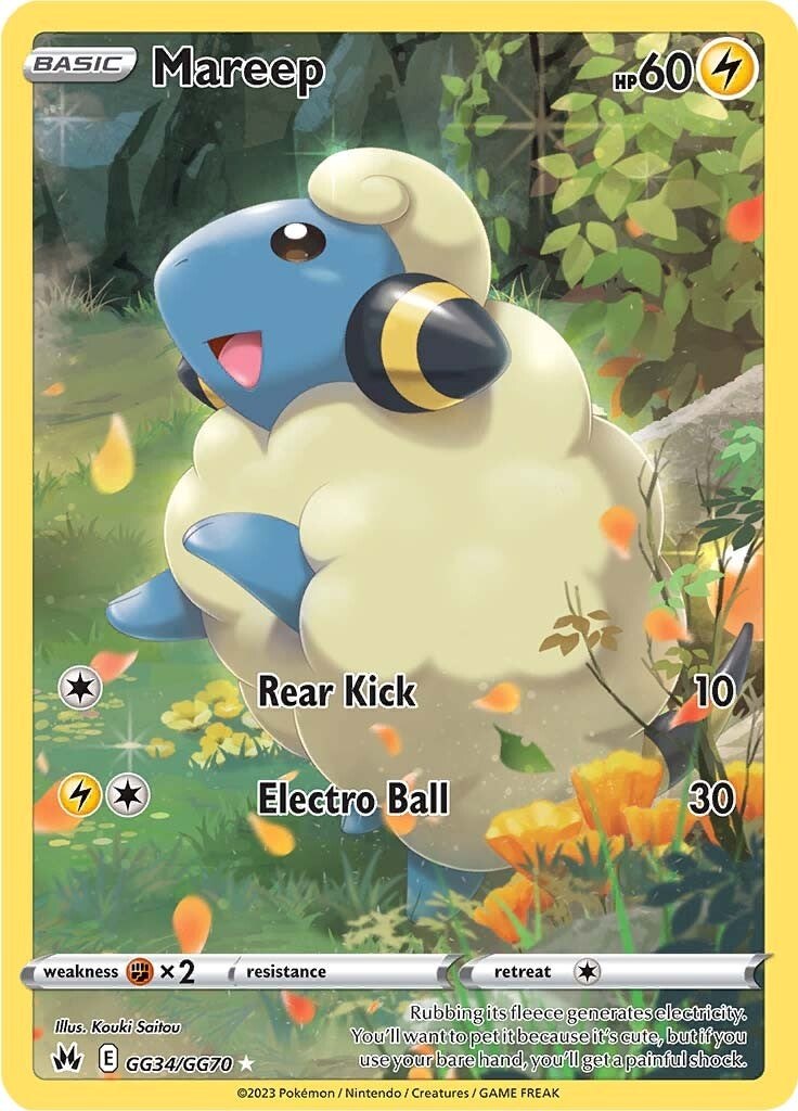 Mareep (GG34/GG70) [Sword & Shield: Crown Zenith] | Fandemonia Ltd