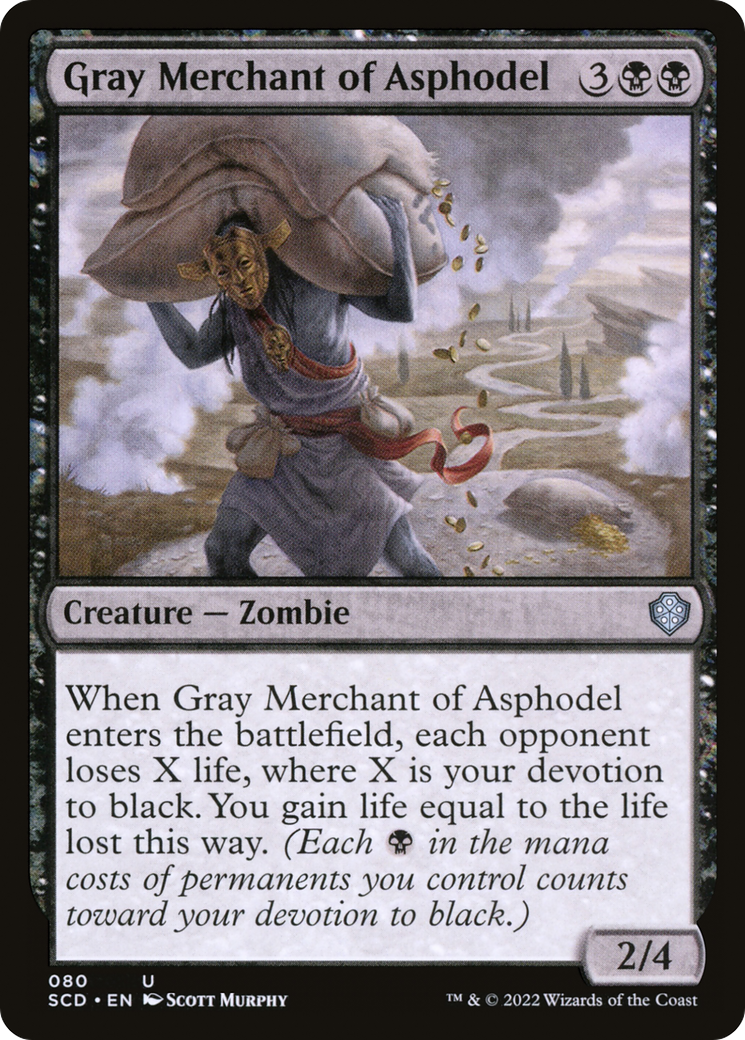 Gray Merchant of Asphodel [Starter Commander Decks] | Fandemonia Ltd