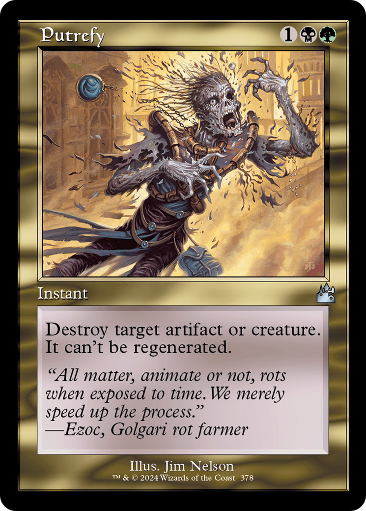 Putrefy (Retro Frame) [Ravnica Remastered] | Fandemonia Ltd