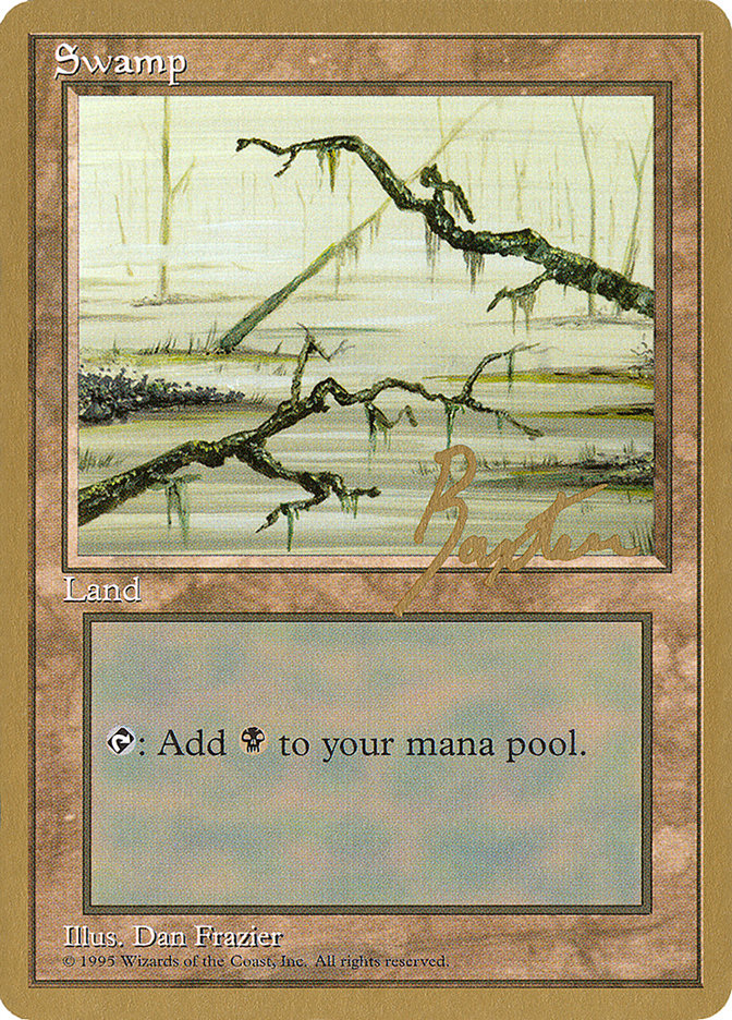 Swamp (gb371) (George Baxter) [Pro Tour Collector Set] | Fandemonia Ltd