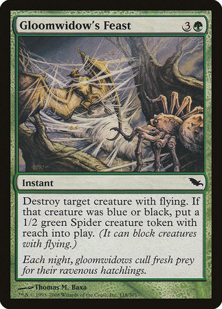 Gloomwidow's Feast [Shadowmoor] | Fandemonia Ltd