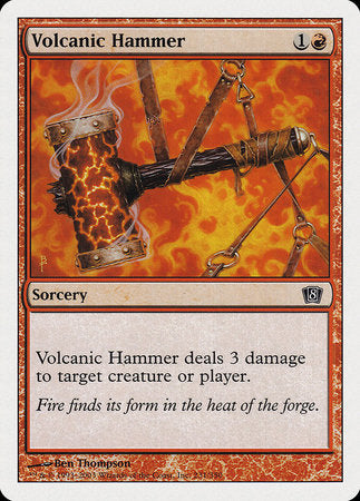 Volcanic Hammer [Eighth Edition] | Fandemonia Ltd