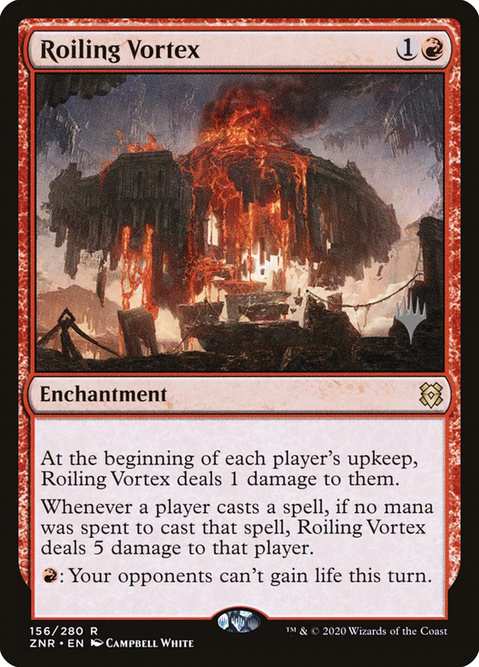 Roiling Vortex (Promo Pack) [Zendikar Rising Promos] | Fandemonia Ltd