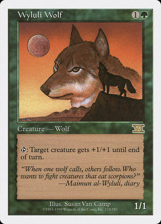 Wyluli Wolf [Classic Sixth Edition] | Fandemonia Ltd