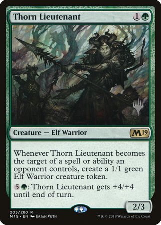 Thorn Lieutenant [Core Set 2019 Promos] | Fandemonia Ltd