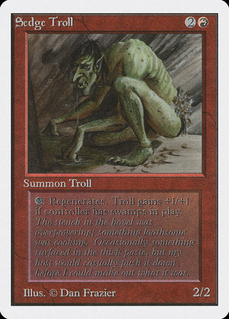 Sedge Troll [Unlimited Edition] | Fandemonia Ltd