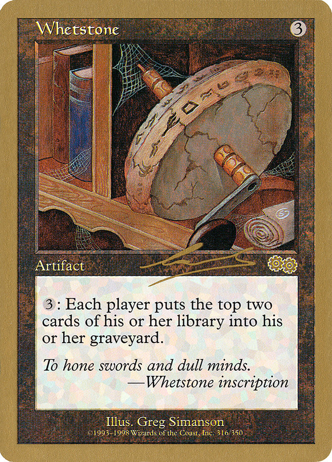 Whetstone (Nicolas Labarre) [World Championship Decks 2000] | Fandemonia Ltd