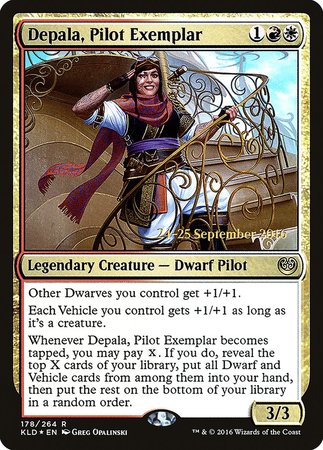 Depala, Pilot Exemplar [Kaladesh Promos] | Fandemonia Ltd