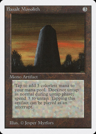 Basalt Monolith [Unlimited Edition] | Fandemonia Ltd