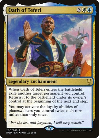 Oath of Teferi [Dominaria] | Fandemonia Ltd