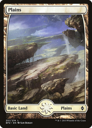 Plains (251) - Full Art [Battle for Zendikar] | Fandemonia Ltd