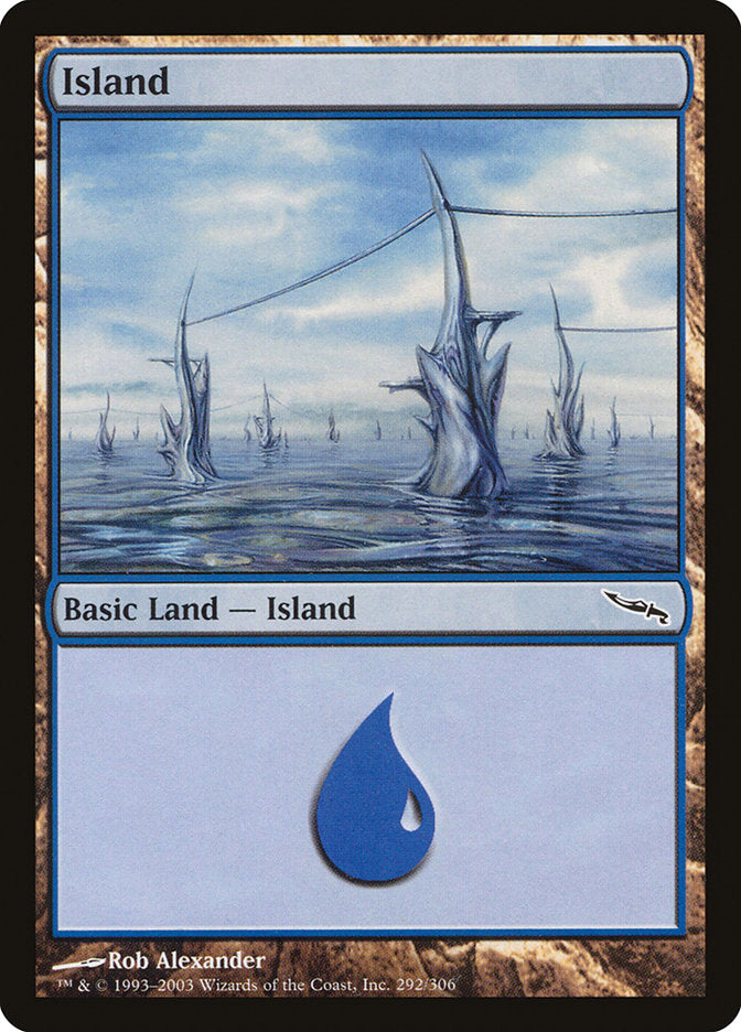 Island (292) [Mirrodin] | Fandemonia Ltd