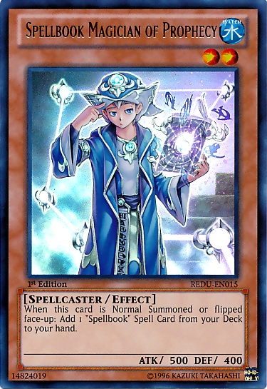 Spellbook Magician of Prophecy [REDU-EN015] Ultra Rare | Fandemonia Ltd