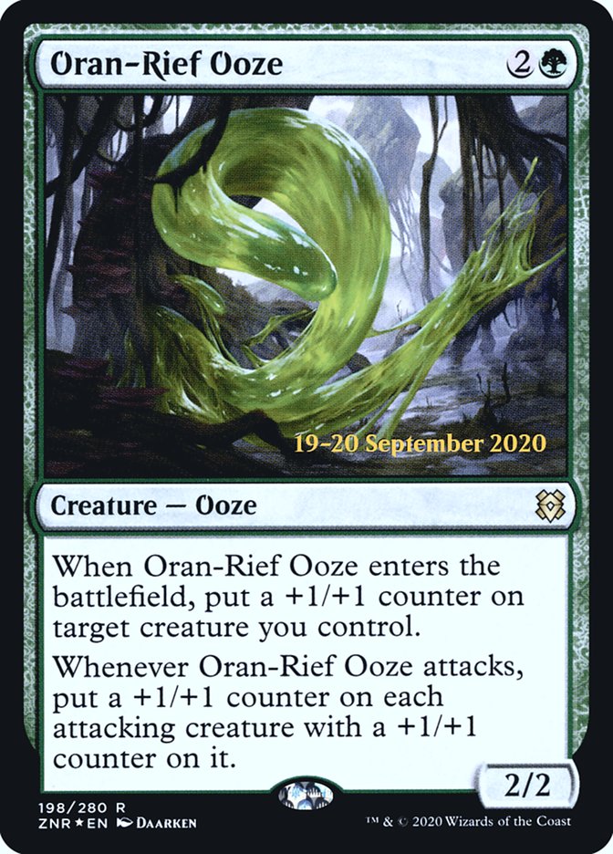 Oran-Rief Ooze  [Zendikar Rising Prerelease Promos] | Fandemonia Ltd