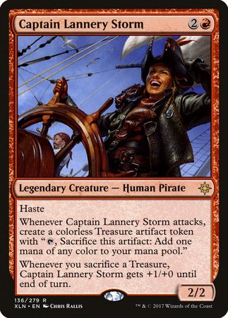 Captain Lannery Storm [Ixalan] | Fandemonia Ltd