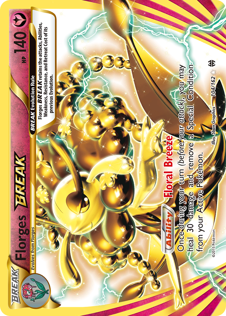 Florges BREAK (104/162) [XY: BREAKthrough] | Fandemonia Ltd