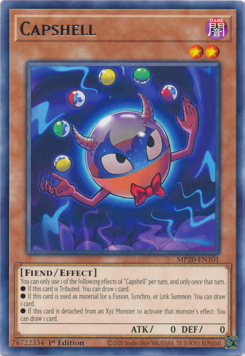 Capshell [MP20-EN101] Rare | Fandemonia Ltd