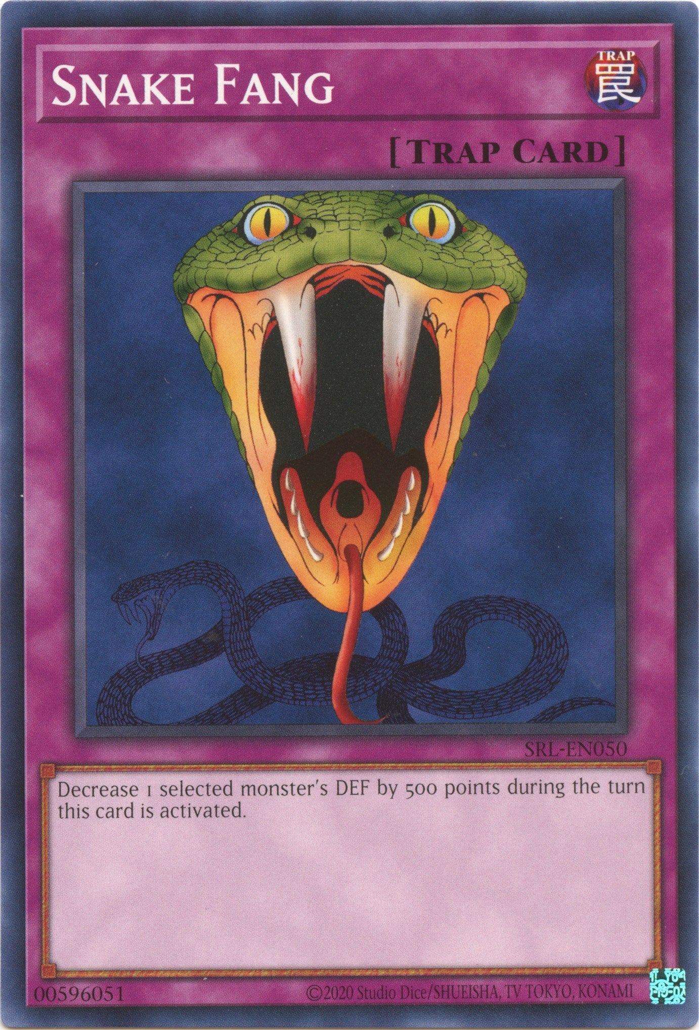 Snake Fang (25th Anniversary) [SRL-EN050] Common | Fandemonia Ltd