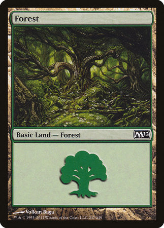 Forest (247) [Magic 2012] | Fandemonia Ltd