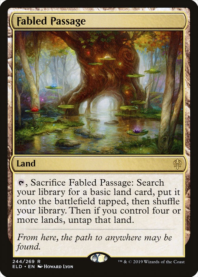 Fabled Passage [Throne of Eldraine] | Fandemonia Ltd