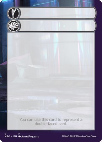 Helper Card (9/9) [Kamigawa: Neon Dynasty Tokens] | Fandemonia Ltd