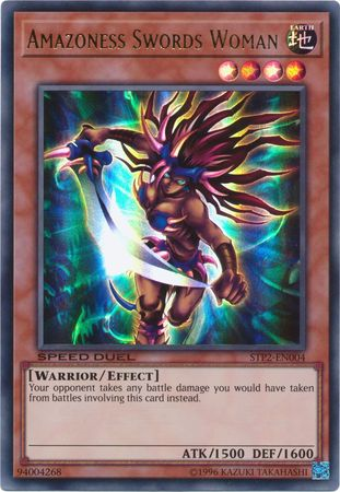 Amazoness Swords Woman [STP2-EN004] Ultra Rare | Fandemonia Ltd