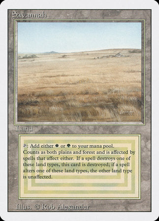 Savannah [Revised Edition] | Fandemonia Ltd