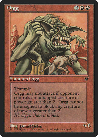 Orgg [Fallen Empires] | Fandemonia Ltd