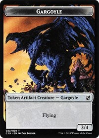Gargoyle // Egg Double-sided Token [Commander 2019 Tokens] | Fandemonia Ltd