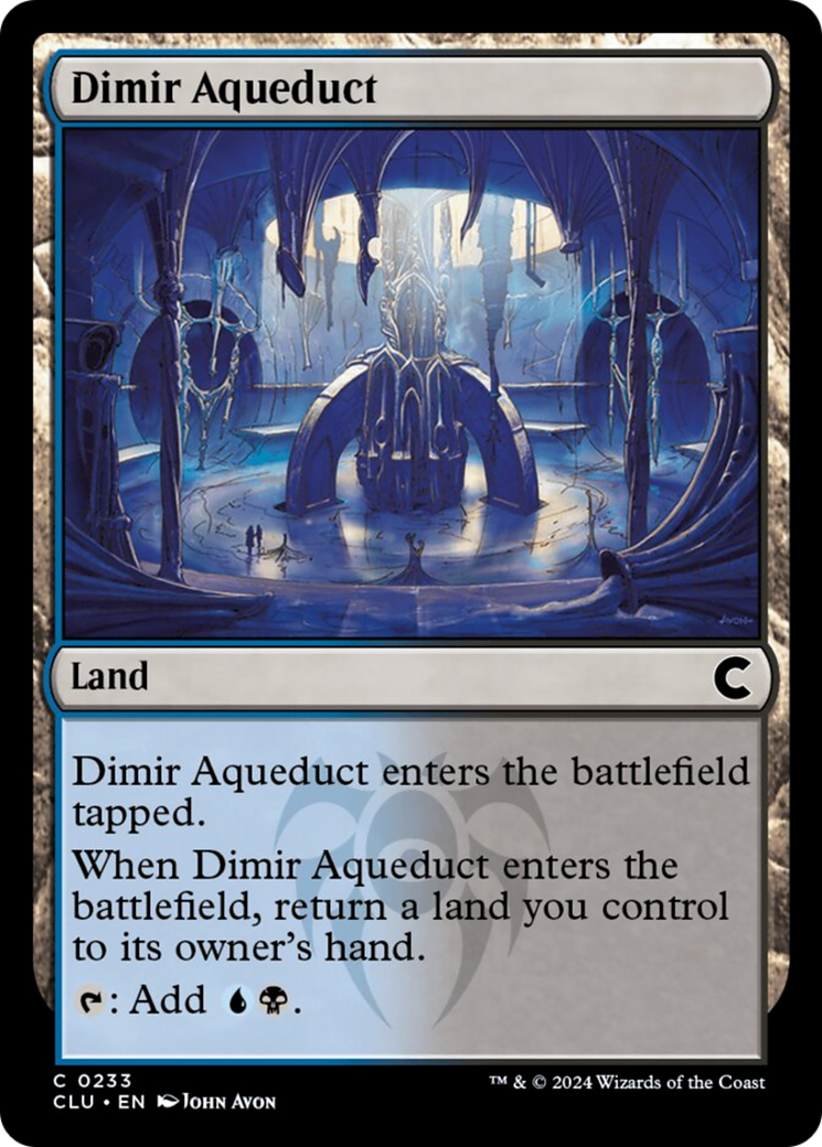 Dimir Aqueduct [Ravnica: Clue Edition] | Fandemonia Ltd