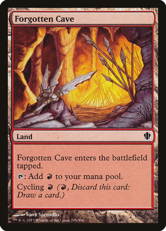 Forgotten Cave [Commander 2013] | Fandemonia Ltd