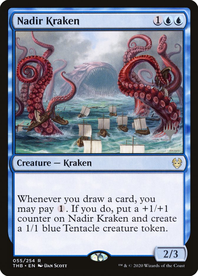 Nadir Kraken (Promo Pack) [Theros Beyond Death Promos] | Fandemonia Ltd