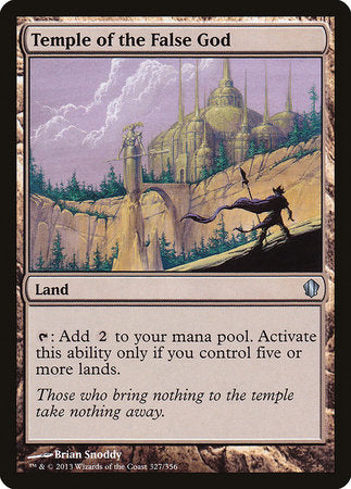Temple of the False God [Commander 2013] | Fandemonia Ltd