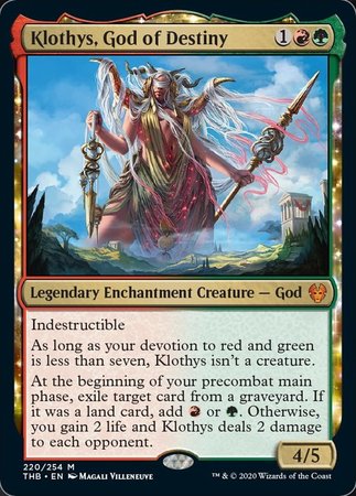 Klothys, God of Destiny [Theros Beyond Death] | Fandemonia Ltd