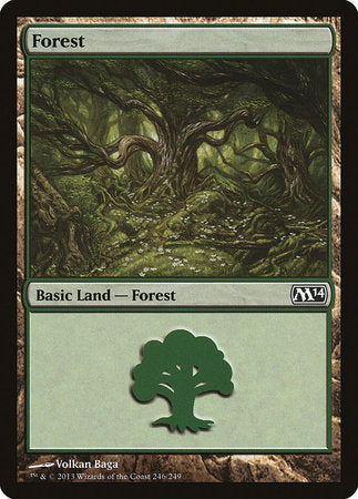 Forest (246) [Magic 2014] | Fandemonia Ltd