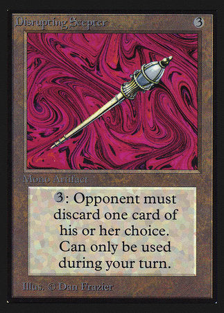 Disrupting Scepter (IE) [Intl. Collectors’ Edition] | Fandemonia Ltd