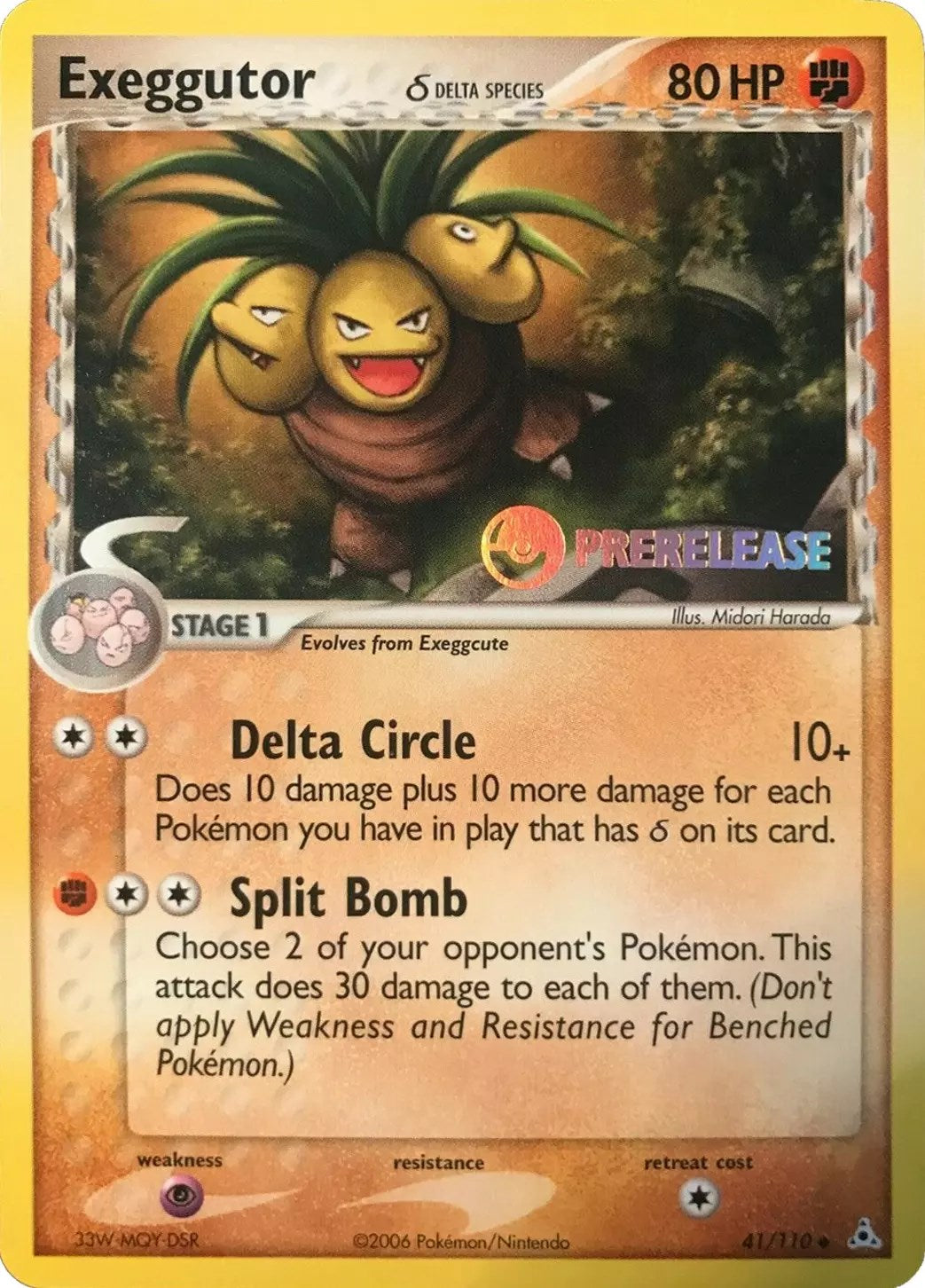 Exeggutor (41/110) (Prerelease) [EX: Holon Phantoms] | Fandemonia Ltd