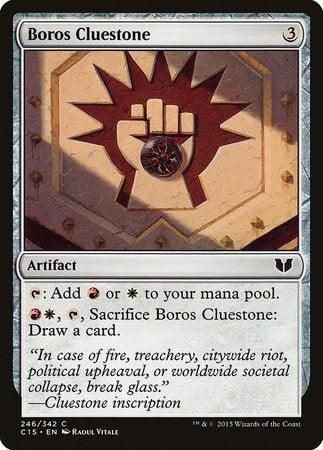 Boros Cluestone [Commander 2015] | Fandemonia Ltd