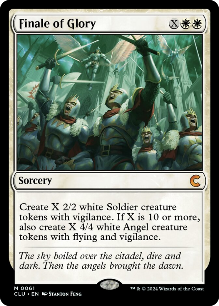 Finale of Glory [Ravnica: Clue Edition] | Fandemonia Ltd