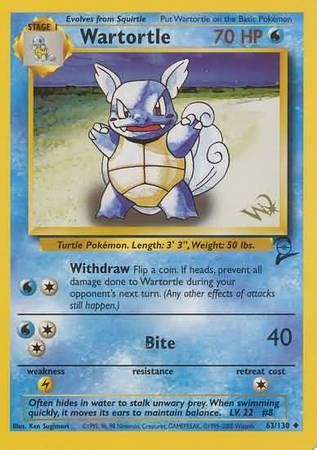 Wartortle (63/130) (W Stamped Promo) [Base Set 2] | Fandemonia Ltd